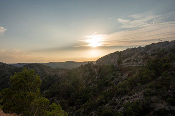 Mountains in prat del comte de Tarragona