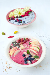 Beerenjoghurt mit Obst	