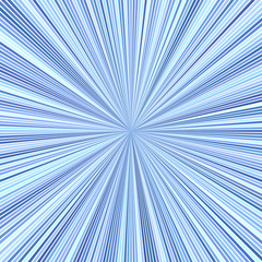 Obraz premium Blue abstract psychedelic explosion concept background - vector ray burst design