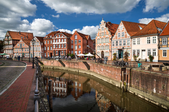 Hanseatic Harbor Stade in Northern Germany