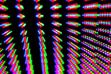 Fototapeta premium led lighting with zoom effect