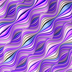 Elegant line background. 3d illustration, 3d rendering.