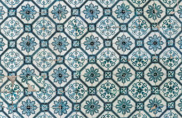 Background of vintage ceramic tiles