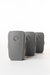 Obraz premium intelligent drone batteries isolated