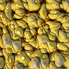 Colorful volumetric abstract background with texture. 3d illustration, 3d rendering.