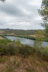 The Ebro river on the way to Tortosa in Tarragona