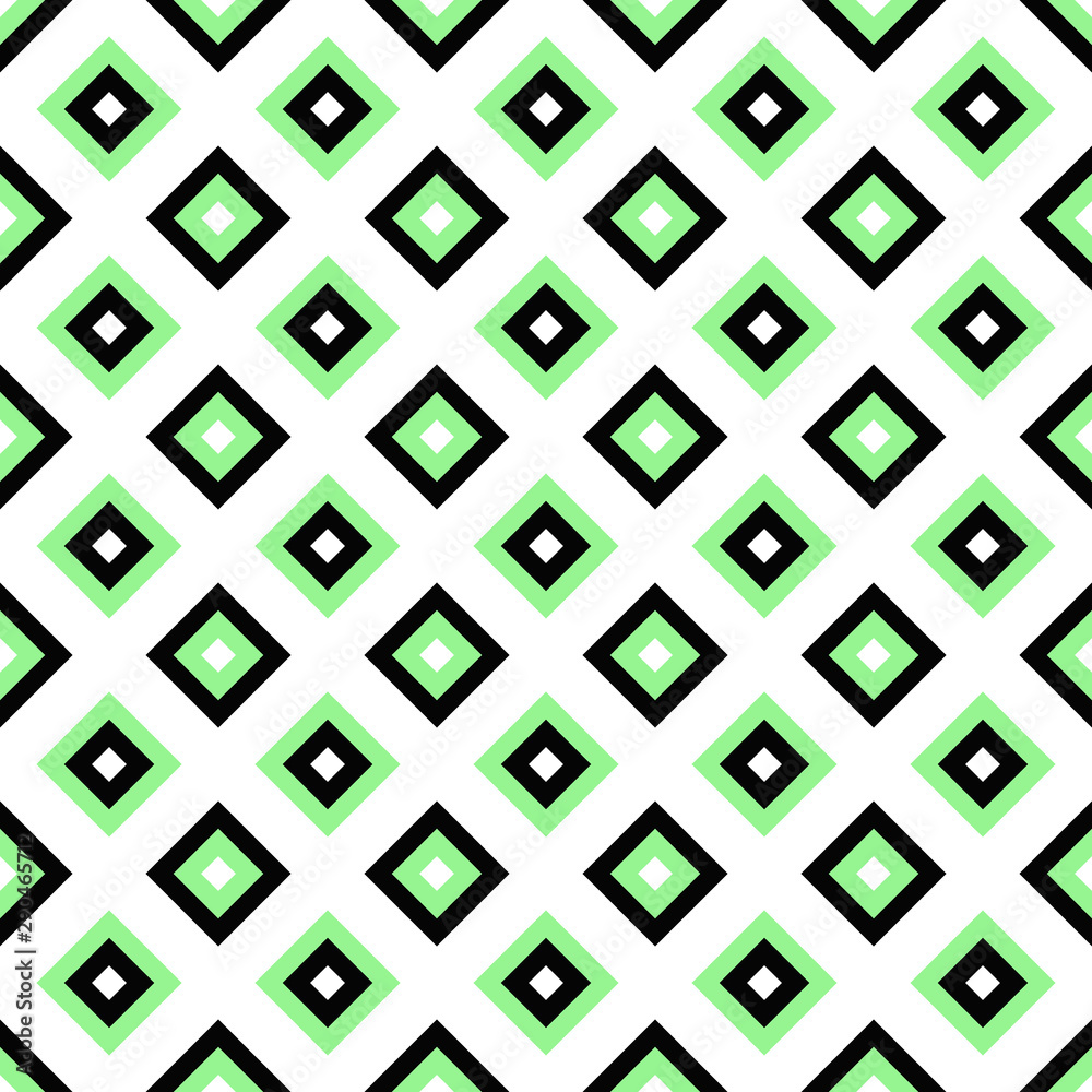 Poster simple seamless pattern - vector square design background