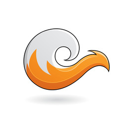 Abstract Fox Icon