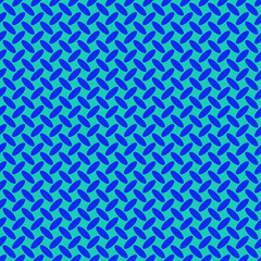 Blue abstract halftone diagonal ellipse pattern background - vector graphic