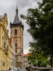Naklejka premium View of the old town of Prague Czech Republic