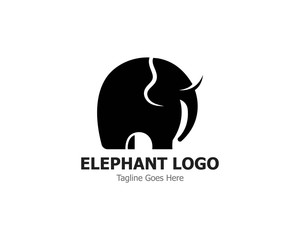 Elephant Logo Template Vector Illustration design