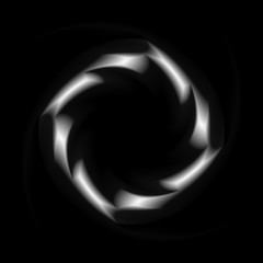 Digital art, abstract 3D objects, Germany