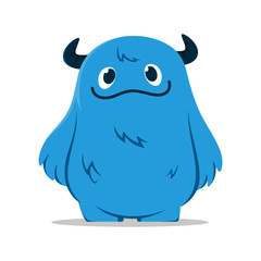 cute monster vector illustration