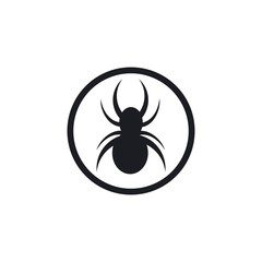 spider ilustration logo