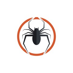 spider ilustration logo