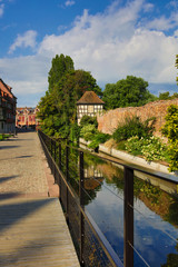the city of Colmar in Alsace France