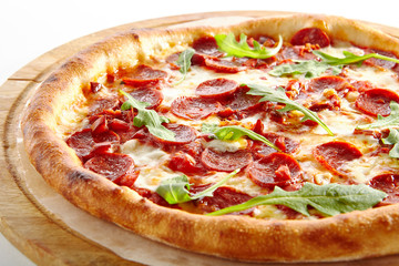 Pepperoni or Diabola Pizza with Salami