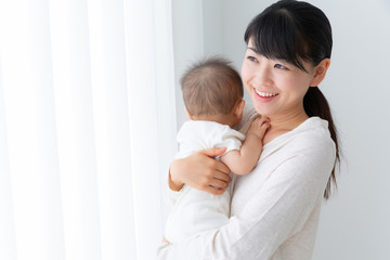 赤ちゃんとお母さん