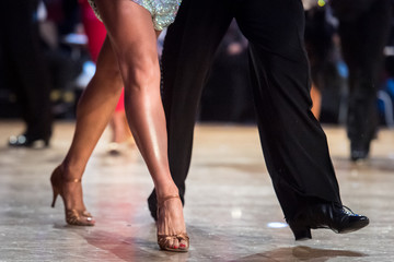 couple dancing latin dance