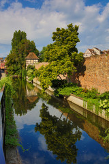 Fototapeta na wymiar the city of Colmar in Alsace France