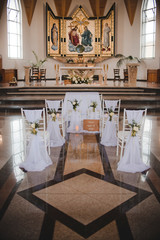 interior of a church
