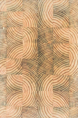 slice boards. pine. square. half ring