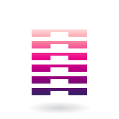 Obraz premium Striped Abstract Icon