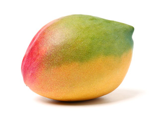 Mango on white background