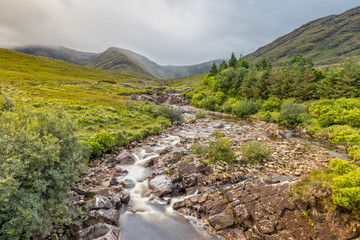 Impression of the Connemara National Park in Ireland
