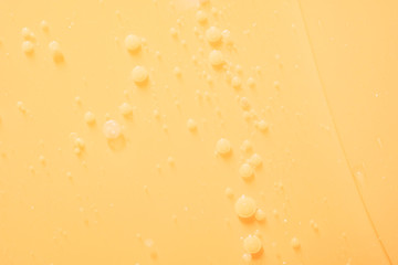 Abstract space background. Biology, physics, chemistry abstract background. the interaction of water and oil