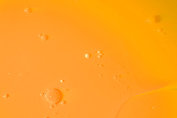 Abstract space background. Biology, physics, chemistry abstract background. the interaction of water and oil