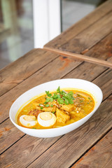 Laksa Curry Noodles - Muslim Food Bangkok