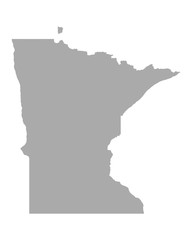 Karte von Minnesota