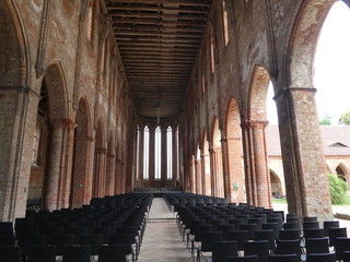 The monastery chorin inside or outside.