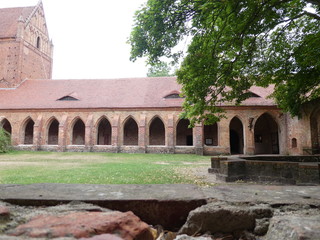 The monastery chorin inside or outside.