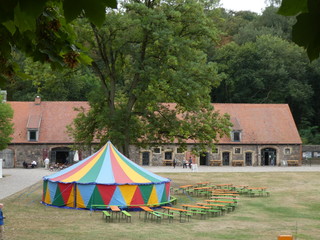 The monastery chorin inside or outside.