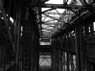 The boat lift in Niederfinow near Berlin.