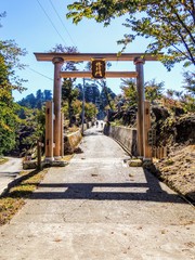吉野山最奥に鎮座する金峯神社 修行門