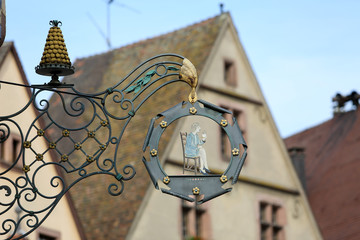 the old town of Kaysersberg