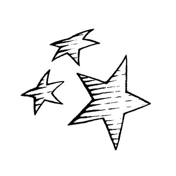 Ink Sketch of Stars