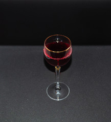 glass of red wine