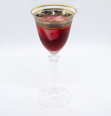 glass of red wine