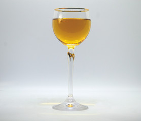 glass of white wine