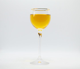 glass of white wine