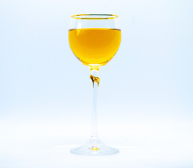 glass of white wine