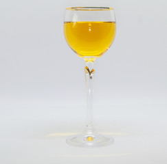 glass of white wine