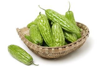 Bitter melon, Bitter gourd. Nutritious, baby.