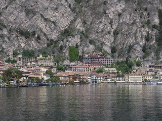 Limone sul Garda - italienische Gemeinde am Westufer des Gardasees in der Provinz Brescia in der Lombardei
