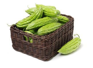 Bitter melon, Bitter gourd. Nutritious, baby.