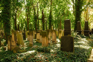 14.08.2008 Berlin.Der jüdische Friedhof in der Schönhauser Allee in Berlin
